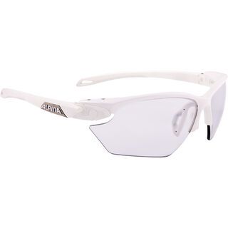 Alpina Twist Five HR S VL+, white/Lens: black - Sportbrille