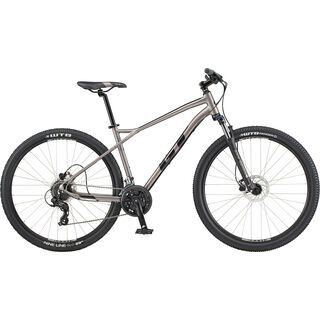 GT Aggressor Expert 27.5 2020, silver/black - Mountainbike