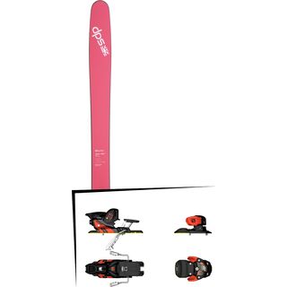 DPS Skis Set: Yvette 112 RP2 Pure3 2016 + Salomon Warden MNC 13