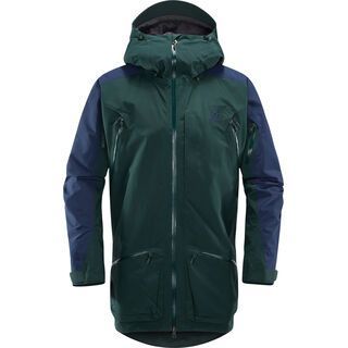 Haglöfs Chute Jacket Men, mineral/tarn blue - Skijacke