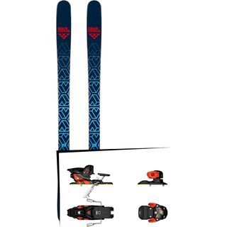 Set: Black Crows Captis 2019 + Salomon Warden MNC 13 white/black/orange