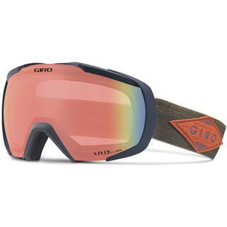 Giro Onset, turbulance/rust mountain division/Lens: vivid infrared - Skibrille