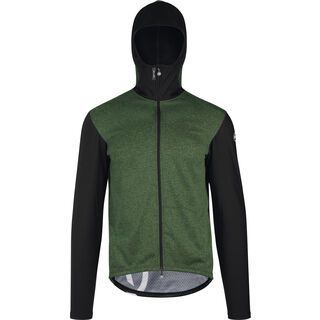 Assos Trail Spring Fall Hooded Jacket mugo green