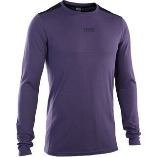 ION Baselayer Tee Longsleeve Merino Men dark-purple