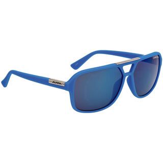 Alpina Sizzo, blue matt/blue mirror - Sonnenbrille