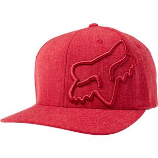 Fox Clouded Flexfit heather red
