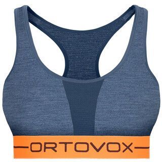 Ortovox 185 Merino Rock'n'Wool Sport Top W, night blue blend - Sport BH