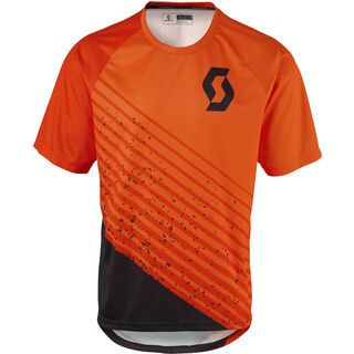 Scott Trail 30 S/SL Shirt, tangerine orange/black - Radtrikot
