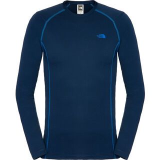 The North Face Mens Warm LS Crew Neck, Cosmic Blue - Funktionsshirt
