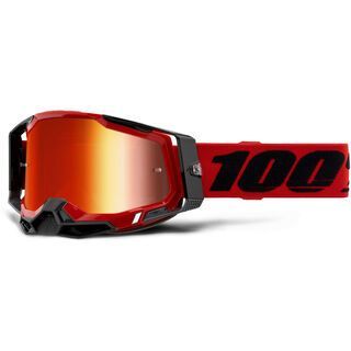 100% Racecraft 2 Goggle - Mirror Red red