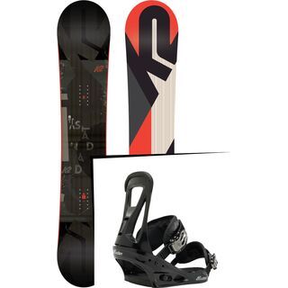 Set: K2 Standard Wide 2018 + Burton Freestyle black