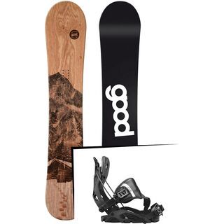 Set: goodboards Wooden 2017 + Flow Fuse Hybrid (1718360S)