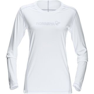Norrona /29 tech long sleeve Shirt (W), white/ash - Funktionsshirt
