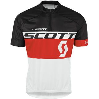 Scott RC Team s/sl Shirt, white/fiery red - Radtrikot