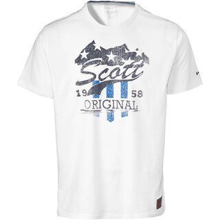 Scott Peach Lake 35 s/sl T-Shirt, bright white - T-Shirt
