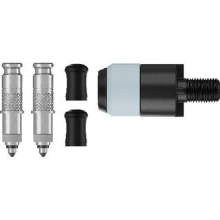 Schwalbe Clik Valve Conversion Kit DV - Ventile mit Pumpenkopf-Adapter