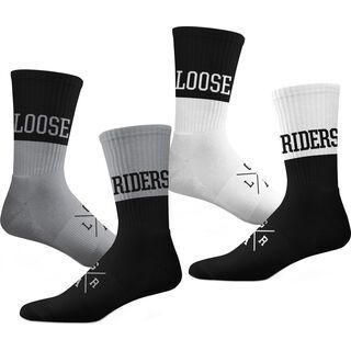 Loose Riders Socks 2-Pack Invert - Radsocken