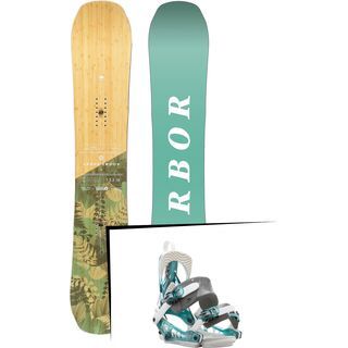 Set: Arbor Swoon Rocker 2017 + K2 Cinch Tryst (1728790S)