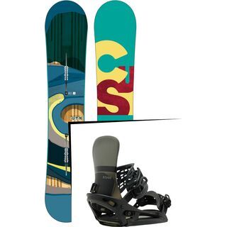 Burton Set: Custom Wide 2016 + Burton Diode EST