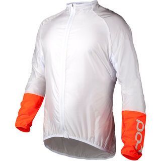 POC AVIP Light Wind Jacket, white/zink orange - Radjacke
