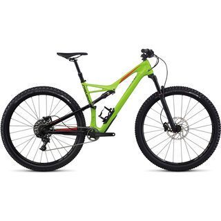 Specialized Camber FSR Comp Carbon 29 2017, mo green/red - Mountainbike