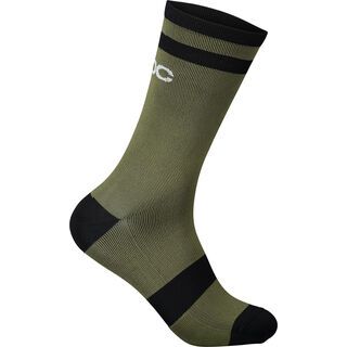 POC Lure MTB Sock Long epidote green/uranium black