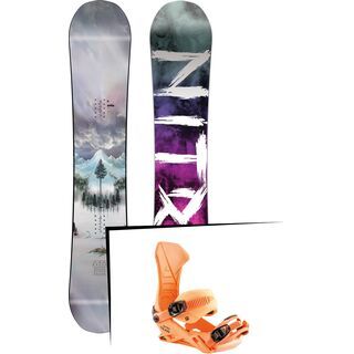 Set: Nitro Beast Nitro x Volcom 2019 + Nitro Team muted brights series orange