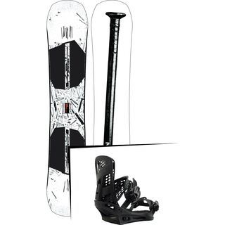 Set: Burton Name Dropper 2019 + Burton Genesis matty black