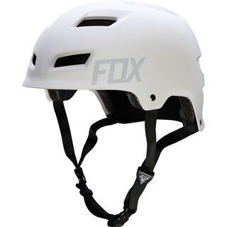 Fox *** 2. Wahl *** Transition Hardshell Helmet, Größe S // 52-54 cm, matte white - Fahrradhelm