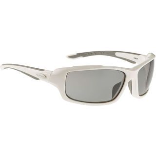 Alpina Callum VL, white grey/Lens: varioflex black - Sportbrille