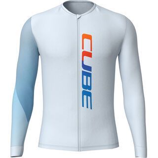 Cube Road/XC UV-Schutz Trikot Teamline langarm blue