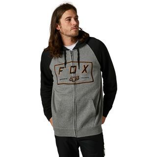Fox Badger Zip Fleece heather graphite