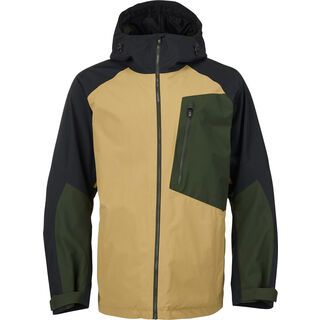 Burton [ak] 2L Cyclic Jacket , Cork/Resin/True Black - Snowboardjacke