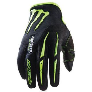 ONeal Monster Glove, black/green - Fahrradhandschuhe
