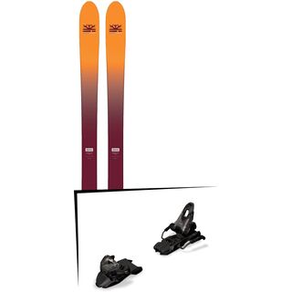 Set: DPS Skis Wailer F99 Foundation 2018 + Marker Free Ten inkl. Screw-Kit black