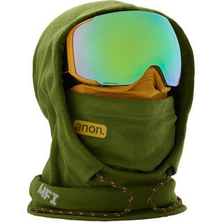 Anon Men's MFI Fleece Helmet Hood, green - Sturmhaube