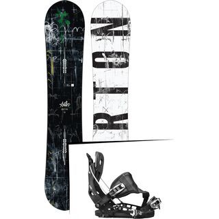 Set: Burton Antler 2017 + Flow NX2 Hybrid (1718336S)