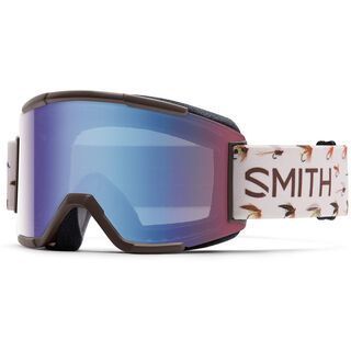 Smith Squad + Spare Lens, root fish/blue sensor mirror - Skibrille