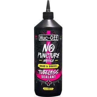 Muc-Off No Puncture Hassle Tubeless Sealant Road & Gravel - 1 L pink