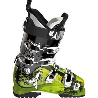 Atomic Tracker 110 2014, Transparent Green/Transparent Black - Skiboots