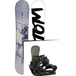 Burton Set: Custom Twin Flying V Wide 2016 + Burton Diode EST