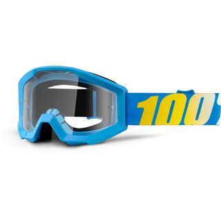 100% Strata Youth, blue/Lens: clear - MX Brille