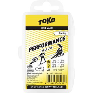 Toko Performance Hot Wax - 40 g yellow