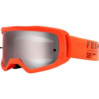 Fox Main Gain Goggle Spark, fluo orange/Lens: chrome mir - MX Brille