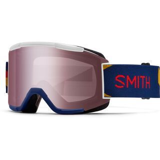 Smith Squad inkl. Wechselscheibe, navy/Lens: ignitor mirror - Skibrille