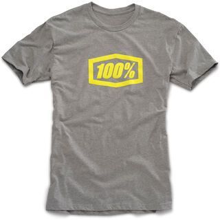 100% Essential, heather grey - T-Shirt