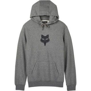 Fox Fox Head Pullover Hoodie heather graphite