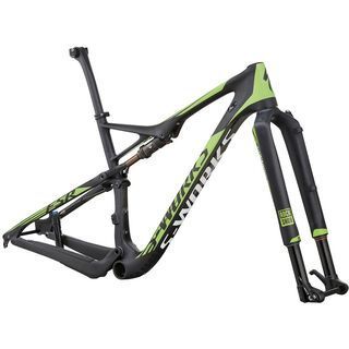 Specialized S-Works Epic 29 Frameset 2016, carbon/green/white