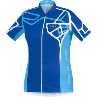 Gore Bike Wear Element Lady Adrenaline Trikot, brilliant blue/white