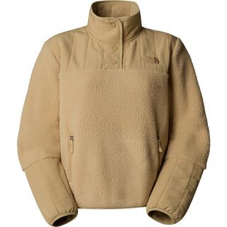 The North Face Women’s Cragmont Fleece 1/4 Snap khaki stone